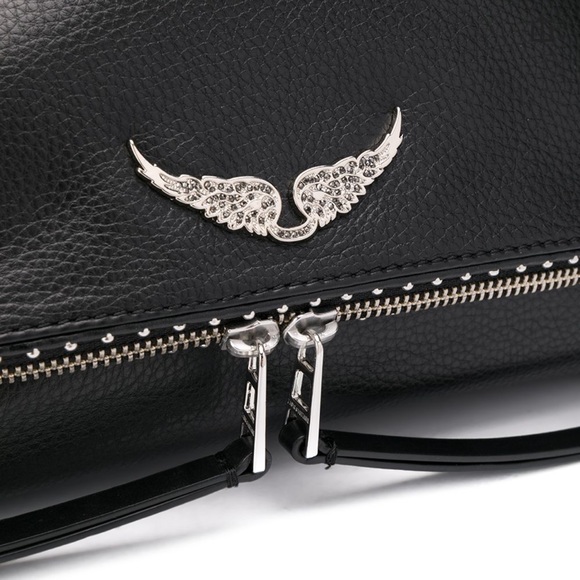 ZADIG&VOLTAIRE ROCKY FOLDOVER CROSSBODY BAG - Picture 6 of 9